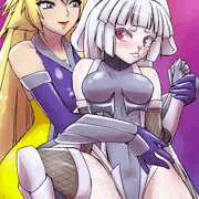 対魔忍ウサギ VS 抜け忍キツネ