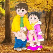 おじちゃん　こう？