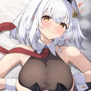 バニーJK葉月ちゃん着衣パイズリ