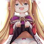 御魂・メイ　たくしあげ
