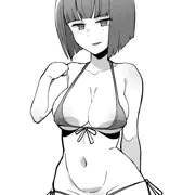 【うちの娘】マイクロビキニのエロ同人秘書