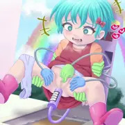 トイレの背後ロボット【アニメ】