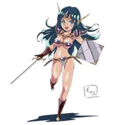 ビキニアーマーっぽい娘
