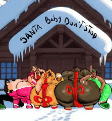 Santa baby Don't stop (bbwtscomic)