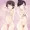 好子ちゃんと百合ちゃんのマイクロビキニ