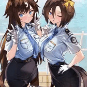 婦警エアグルーヴ&ドゥラメンテ　