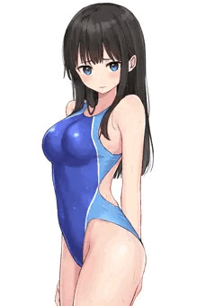 競泳水着ちゃん