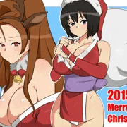 看板娘 サンタコス