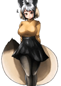 清楚なオオミミさん