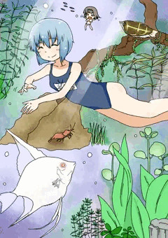 水槽スイスイ