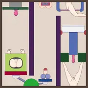 【ｱﾆﾒ】人体ピタゴラス