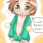 かおるちゃんはだかパーカー