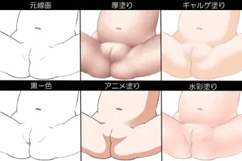 塗り分け