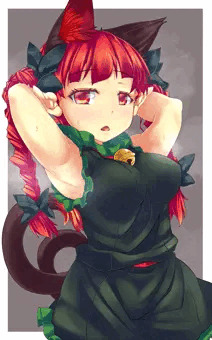 蒸れ蒸れ脇汗お燐ちゃん