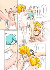 ２ｐ漫画　フェラギャル親子