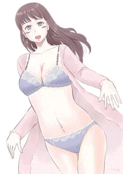 下着のお姉さん