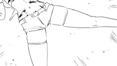 おしっこアニメーションスケッチ