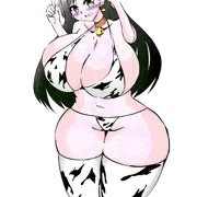 牛柄ビキニ夜重お姉ちゃん
