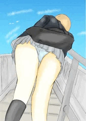 階段から