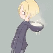 パーカーにIN