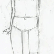 寝る前に描いた