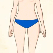 微妙にぱっとしない有莉ちゃんの下着