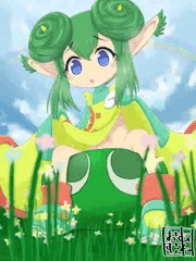[Skeb]お花畑でうんちするリデル
