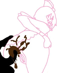 Ribbon Poops On My Dick 💩