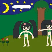 葉っぱの夜