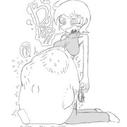催眠をかけられ、その辺にいた男の子を丸呑みにしてお腹の中で気持ちよくして射精させたあと消化しておっぱいとかが成長したあと正気に戻ったけど意思に反してまたお腹がすいてきちゃうお姉さん
