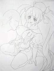おっぱい吸われちゃうレコ姫。