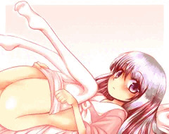 姫様の白タイツ