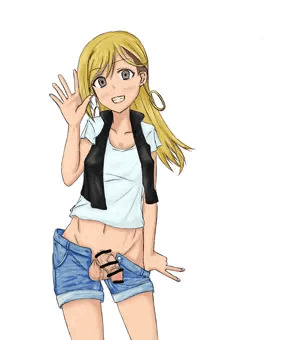 ふたなり化アイドル妄想　Cu
