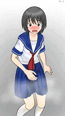 おもらし女子