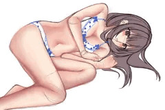 下着姿のしほちゃん