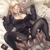 女教師エルフとズッコンバッコン