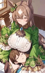 ダイヤちゃんの膝枕