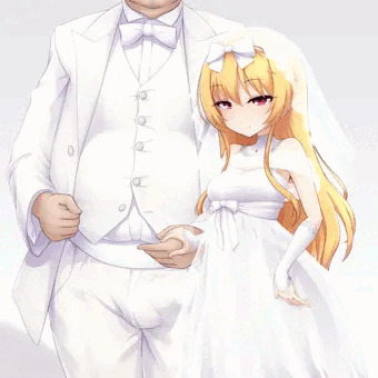 ウェディングドレスユエ'