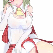ゆうかりんに白スク水を。。