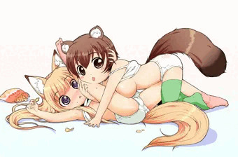 きつねとたぬき