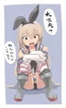 心配性の島風くん