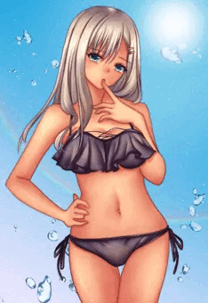 水着ギャル