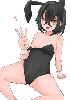 1回3万で乳首を見せてくれるバニーちゃん