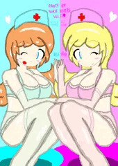 ナース姉妹の下着姿 vol.11