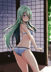 着替え中