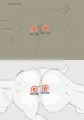 お絵かき中