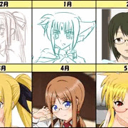イラスト遍歴2018年12月～2019年5月