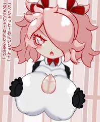 ロリ巨乳キズナちゃん着衣パイズリ