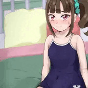 まゆちゃんにスク水着てもらった