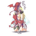 使い魔×ティタ×異種姦